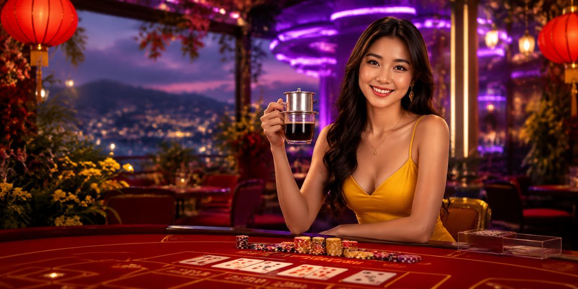 Người chơi baccarat tại Đà Lạt thưởng thức casino trực tuyến với cà phê Việt Nam