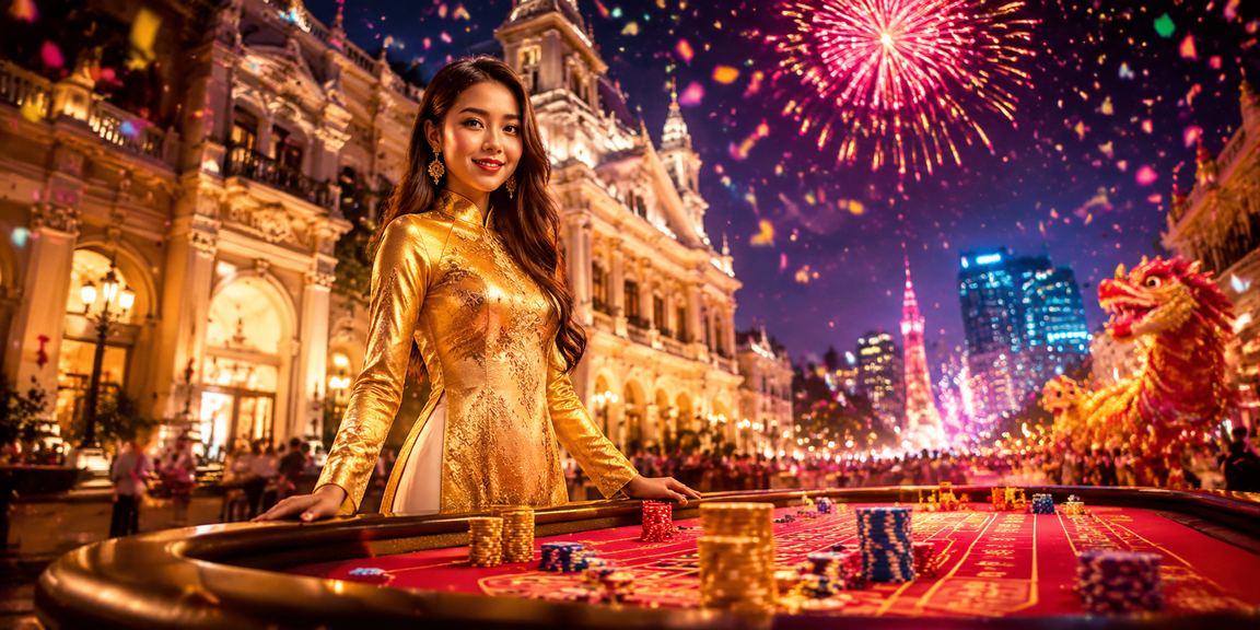 Phụ nữ Việt Nam mặc áo dài tham gia trò chơi số và giải trí trực tuyến tại TP.HCM
